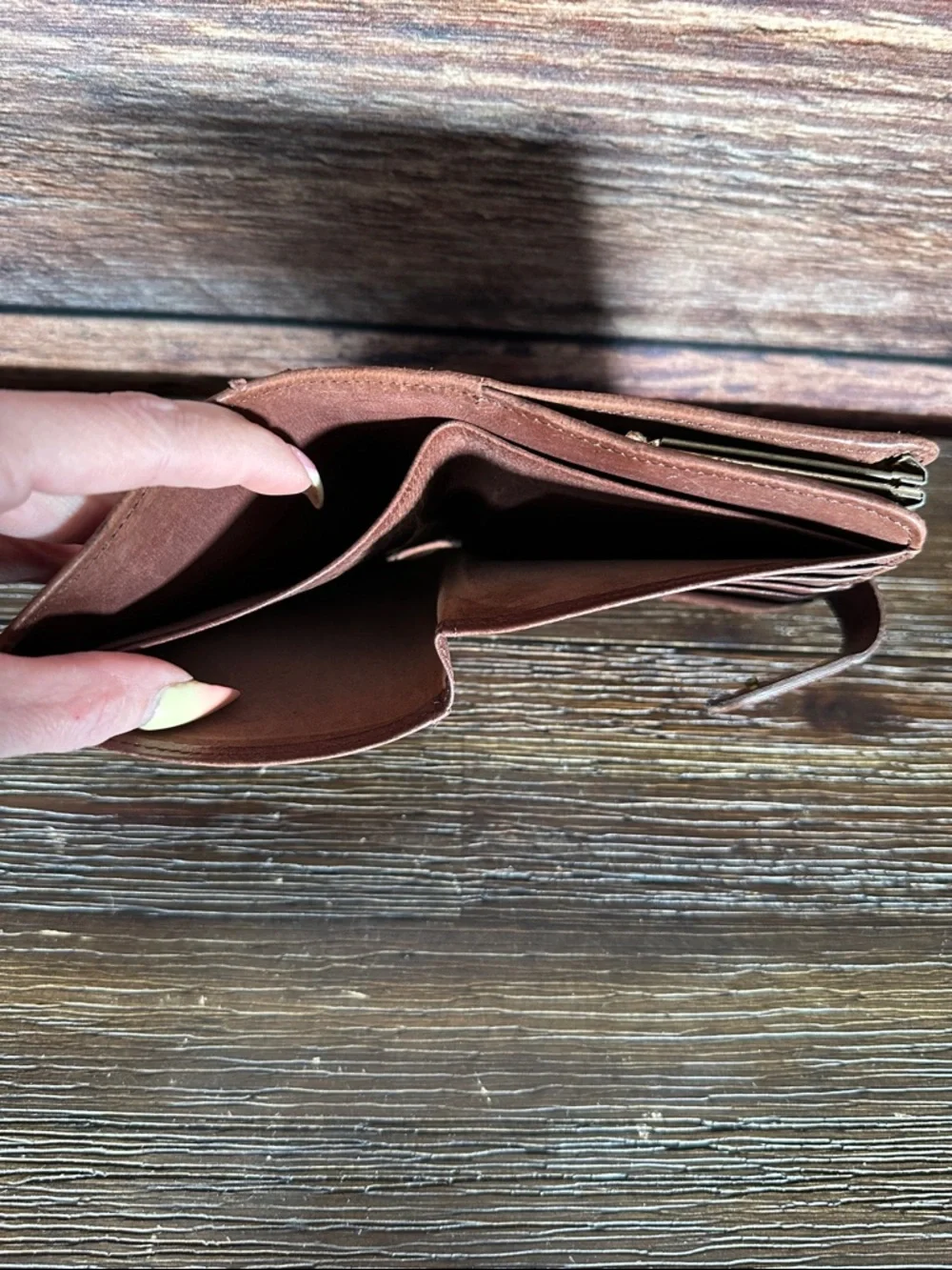 Coach Brown Leather Wallet